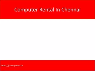 computer rental in chennai