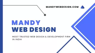Website Design And Development Company - Mandy Web Design