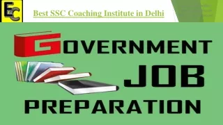 Best coaching center for SSC CGL