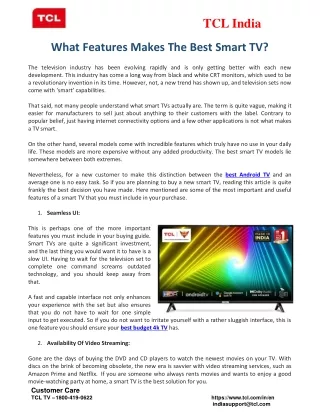 tcl india