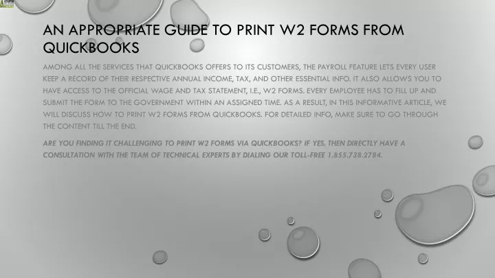 an appropriate guide to print w2 forms from quickbooks