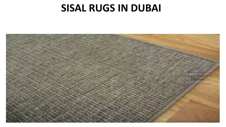 sisal rugs in dubai