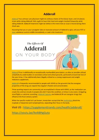 adderall