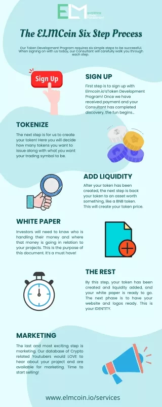 the elmcoin six step process