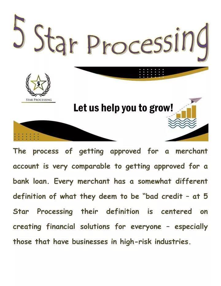 the process of getting approved for a merchant