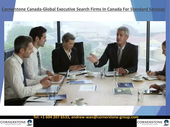 cornerstone canada global executive search firms