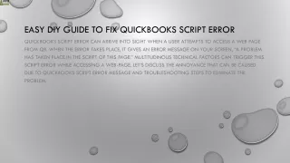 easy diy guide to fix quickbooks script error