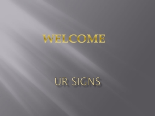 ur signs