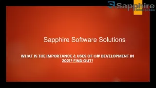 sapphire software solutions