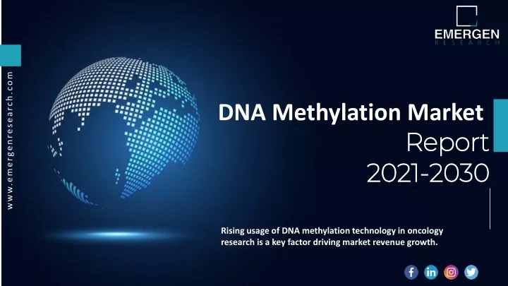 dna methylation market report 2021 2030