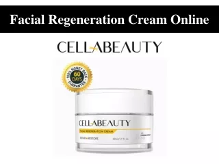 Facial Regeneration Cream Online
