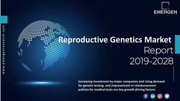 reproductive genetics market report 2019 2028