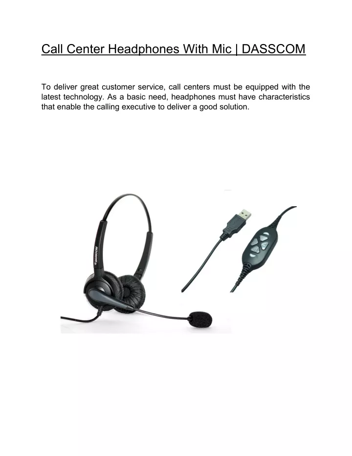 call center headphones with mic dasscom