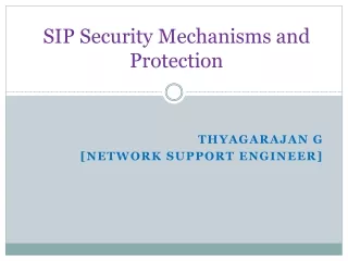 SIP Securty Protocol