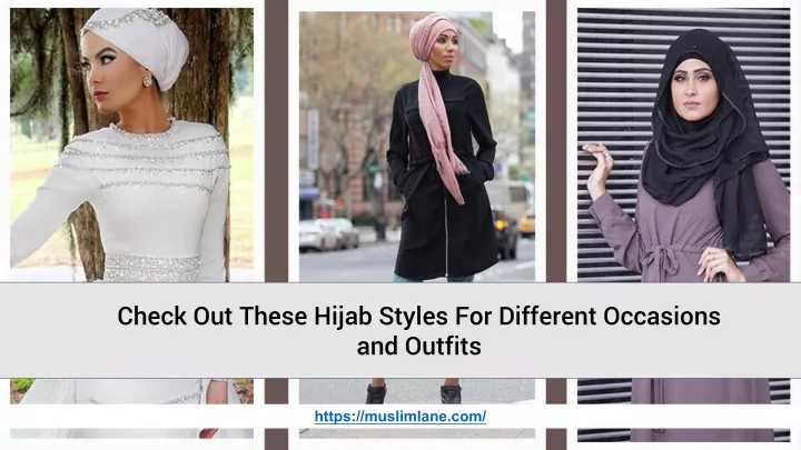 check out these hijab styles for different