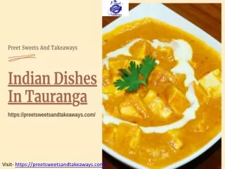Indian Dishes In Tauranga