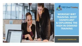 workday birt training most significant exploring the high in demand training