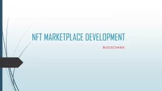nft marketplace development