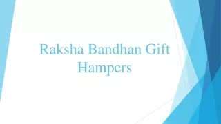 Raksha Bandhan Gift Hampers