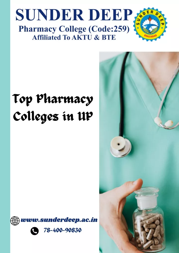 top pharmacy colleges in up