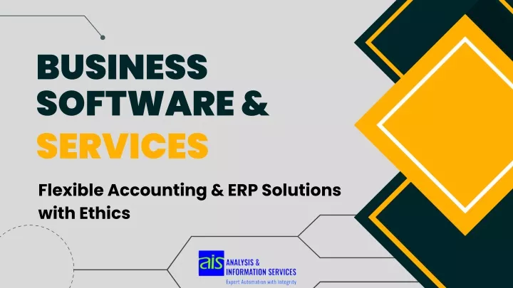 business software services flexible accounting