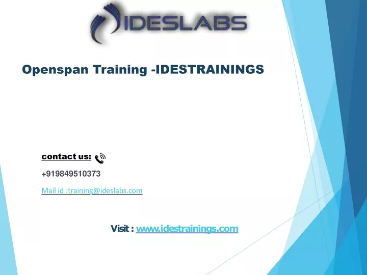 openspan training idestrainings