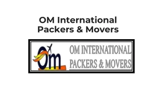 Best Packers and Movers