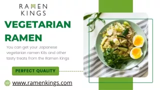 Best Vegetarian Ramen In USA
