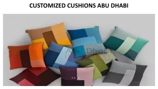 customized cushions abu dhabi