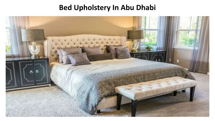 bed upholstery in abu dhabi