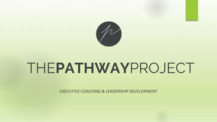 the pathway project