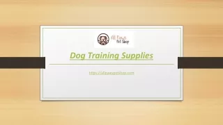 Pet Supplies Online Store