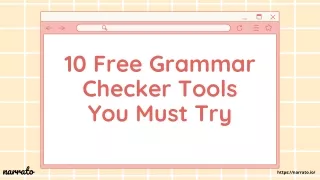 10 free grammar checker tools you must try