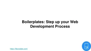 boilerplates step up your web development process