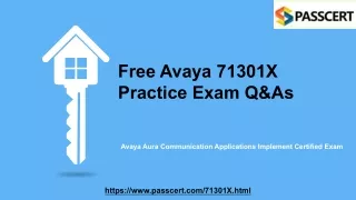 free avaya 71301x practice exam q as