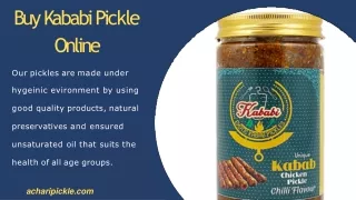 Buy Kababi Pickle Online