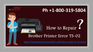 Brother Printer Troubleshooting 1-800-319-5804,  to Fix Brother Printer Error TS-02.(),-converted