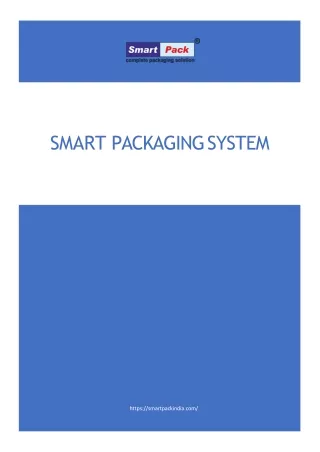smart packaging system