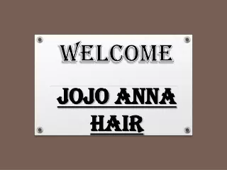 welcome