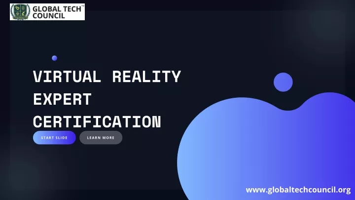 virtual reality expert certification