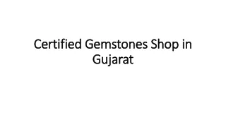certified gemstones shop in gujarat