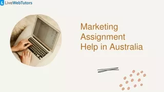 marketing assignment h elp in australia