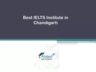 Best IELTS Institute in Chandigarh - Abroad Gateway