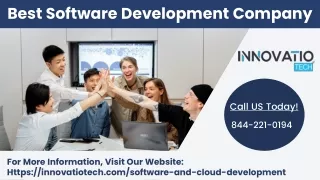 Best Software Development Company | Best IT Solutions - Innovatio Tech