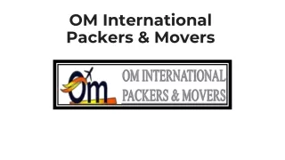 om international packers movers