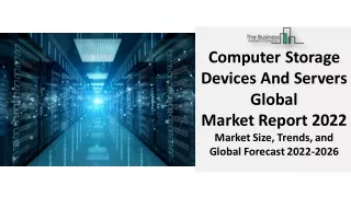 computer storage devices and servers global