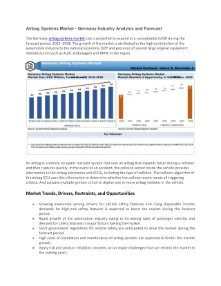 airbag systems market germany industry analysis
