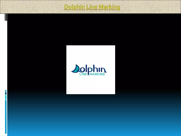 dolphin line marking