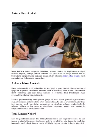 ankara dare avukat