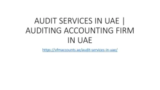 audit services in uae auditing accounting firm in uae